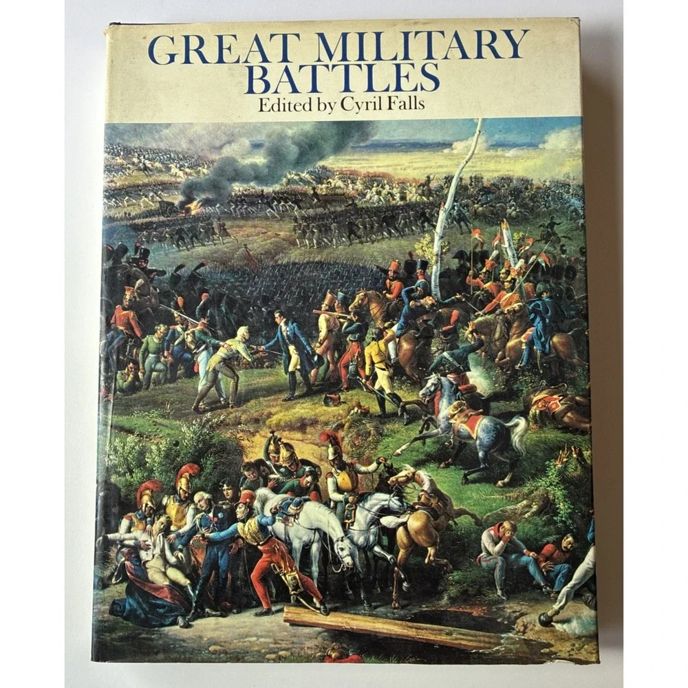 Great Military Battles Edited by Cyril Falls HC Book War 1969 (B1A)